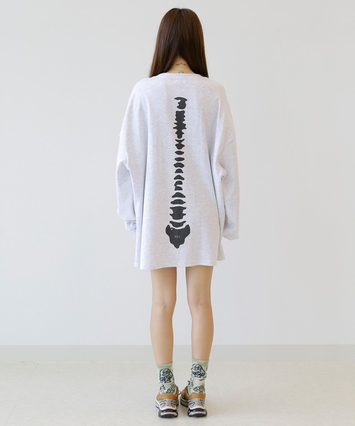 「minsobi」 長袖Tシャツ FREE ブラック メンズ_画像3