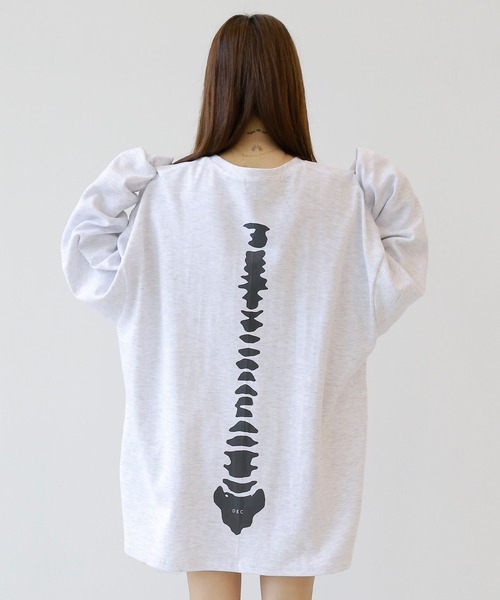 「minsobi」 長袖Tシャツ FREE ブラック メンズ_画像4