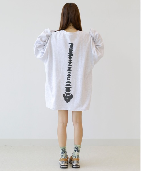 「minsobi」 長袖Tシャツ FREE ブラック メンズ_画像5