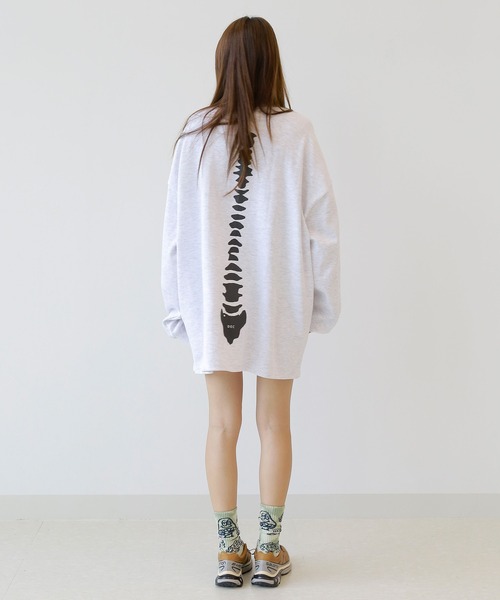 「minsobi」 長袖Tシャツ FREE ブラック メンズ_画像9