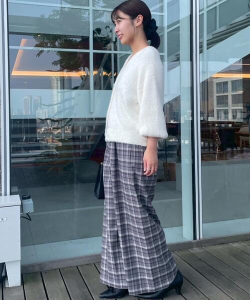 「couture brooch」 ニットカーディガン 38 サックスブルー レディース_画像9