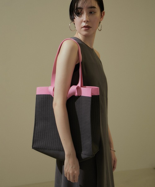 「SALON adam et rope'」 2WAYバッグ FREE チャコールグレー レディース_画像2