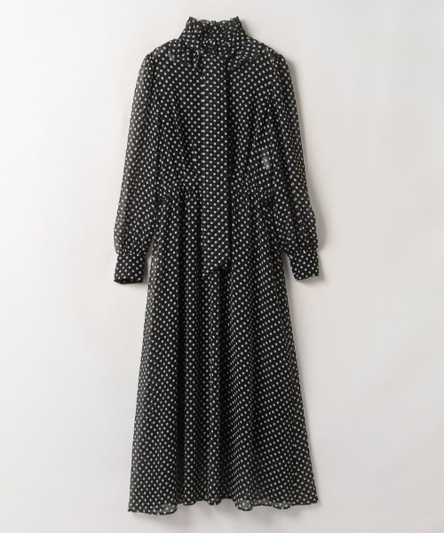「LOULOU WILLOUGHBY」 長袖ワンピース 2 ベージュ レディース_画像3
