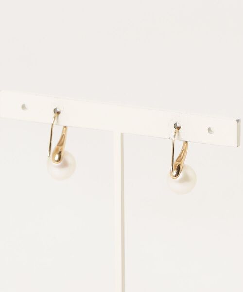 「anq.」 ピアス(両耳用) ONE SIZE ホワイト レディース_画像2