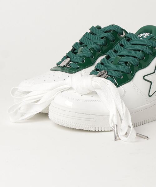 「A BATHING APE」 ローカットスニーカー 10 ネイビー メンズの画像