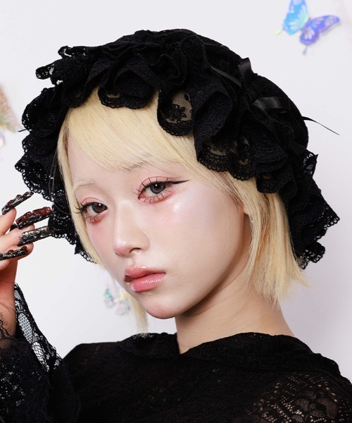 myu：loret（ミュウロレット） キャップ 帽子 レディース リボン