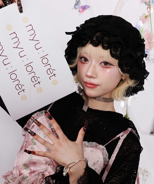 myu：loret（ミュウロレット） キャップ 帽子 レディース リボン