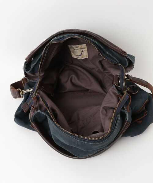 「Butler Verner Sails」 2WAYバッグ - ネイビー メンズ_画像4