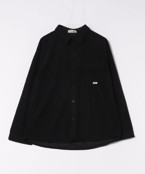 「aimoha」 長袖シャツ X-LARGE ネイビー メンズ_画像4