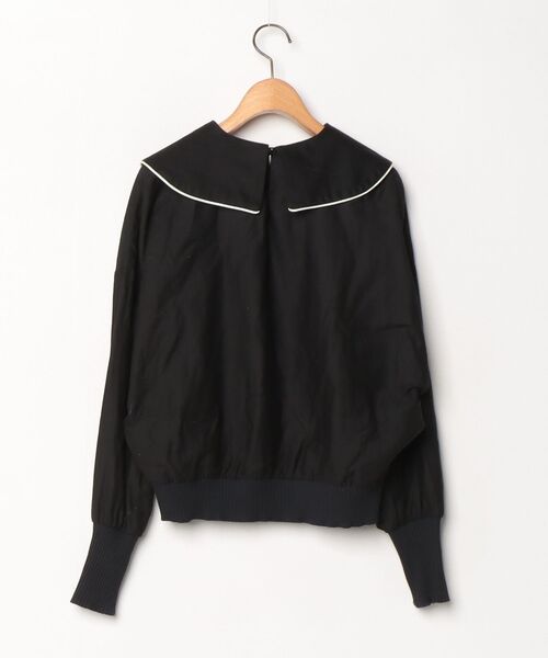「sneeuw」 長袖ブラウス ONE SIZE ブラック レディース_画像2