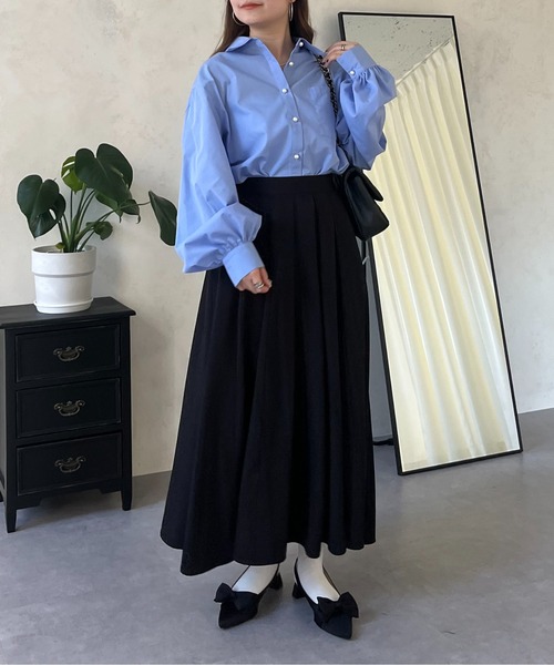 「prose verse」 長袖シャツ MEDIUM ブルー レディース_画像9