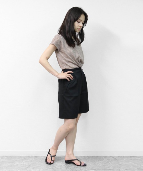 サンダル 夏 サムループ　ナローストラップサンダル　THUMB LOOP NARROW STRAP SANDALS レディース | THE CELL. | 09