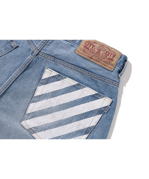 A BATHING APE（アベイシングエイプ） デニムパンツ SMALL ブラック