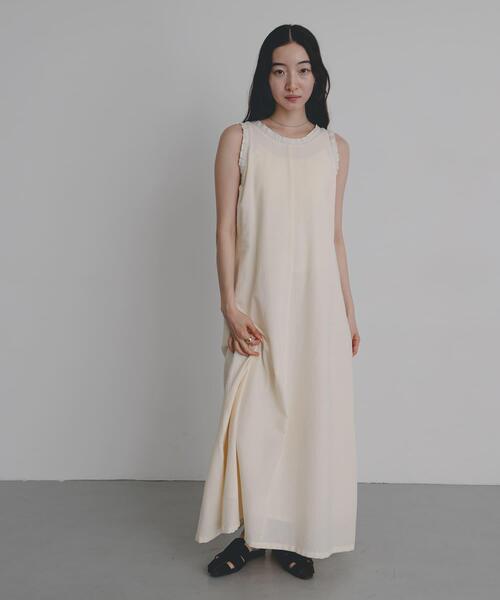 SENSE OF PLACE by URBAN RESEARCH ワンピース ギャザーネックアメスリ
