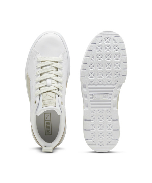 「PUMA」 ローカットスニーカー 22.0cm ホワイト系その他 レディース_画像6