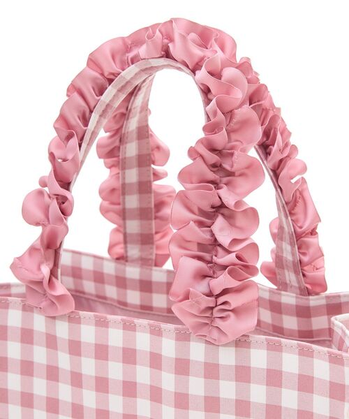 「Maison de FLEUR」 ハンドバッグ FREE レッド レディース_画像7