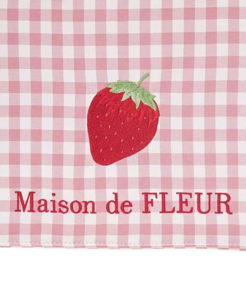「Maison de FLEUR」 ハンドバッグ FREE レッド レディース_画像8