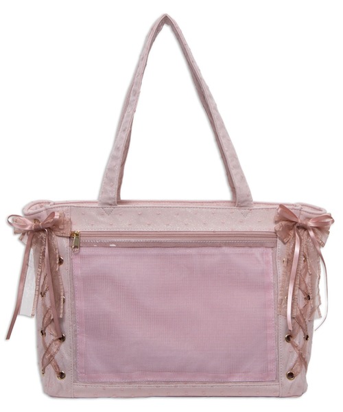 WEGO（ウィゴー） トートバッグ WEGO/ドレッシーレースアップ痛バッグS