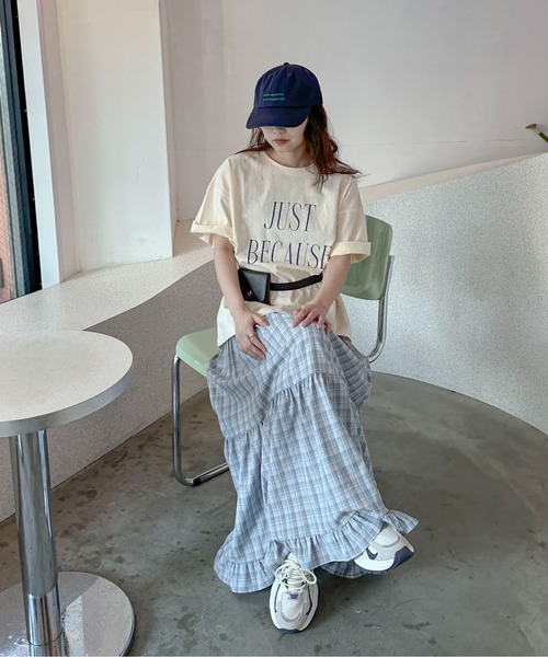 「PILIT」 ロングスカート MEDIUM ブルー レディース_画像9