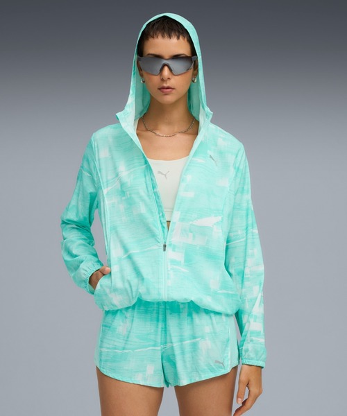 PUMA（プーマ） ジップアップパーカー MEDIUM イエロー レディース 