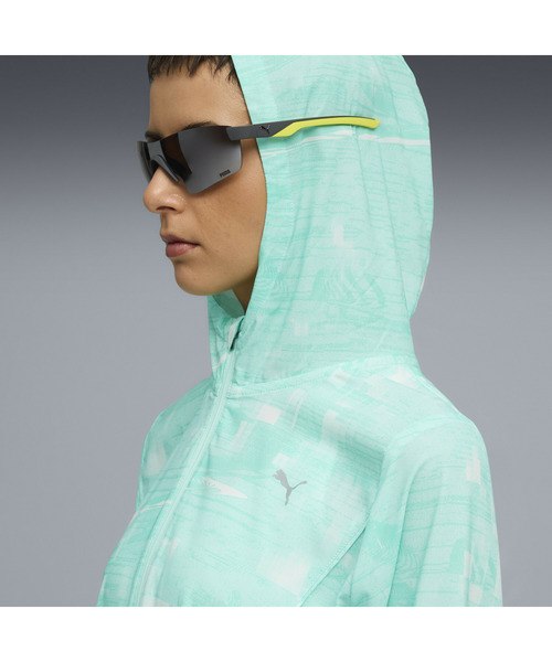 PUMA（プーマ） ジップアップパーカー MEDIUM イエロー レディース 
