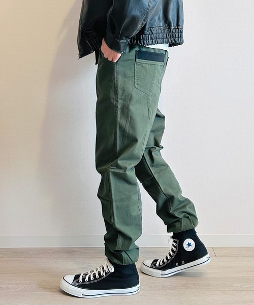 BRIEFING ビッグ ビート カーゴジョガーパンツ オリーブ L BEATJIVE（ビートジャイブ） カーゴパンツ ジョガーパンツ ミリタリー