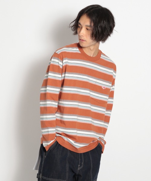 Tシャツ Tシャツ Danton ダントン ボーダー胸ポケットロンt Zozotown Paypayモール店 通販 Paypayモール