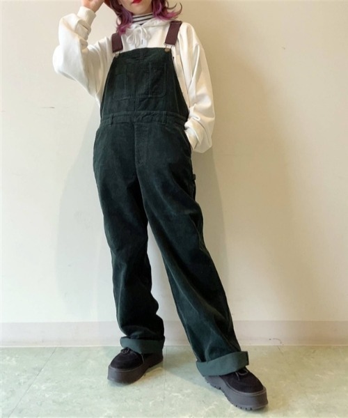 サロペット オーバーオール Wego コーデュロイオーバーオール Zozotown Paypayモール店 通販 Paypayモール