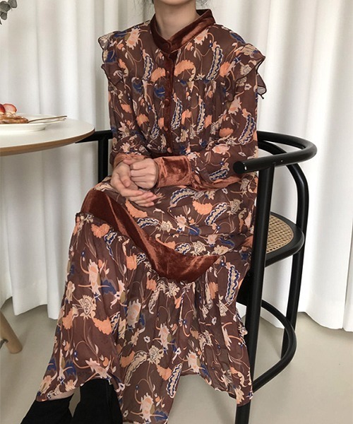 ワンピース Yuga レトロフローラル ドレス ワンピース Zozotown Paypayモール店 通販 Paypayモール