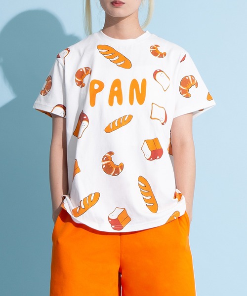 PUNYUS - PUNYUS フード総柄Tシャツ 餃子 サイズ4 Amazon | プ ニュズ フード総柄 Tシャツ GYOZA ギョウザ 餃子
