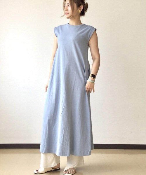 ワンピース シンプル コットン クルーネック スリーブレス ワンピース Zozotown Paypayモール店 通販 Paypayモール