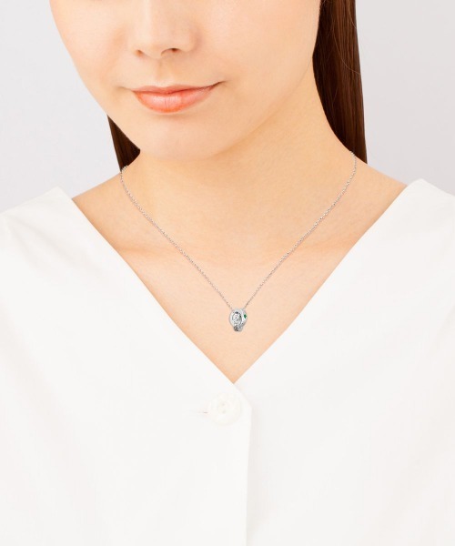 ネックレス 「5月誕生石」 エターナルシルバー ネックレス レディースの画像