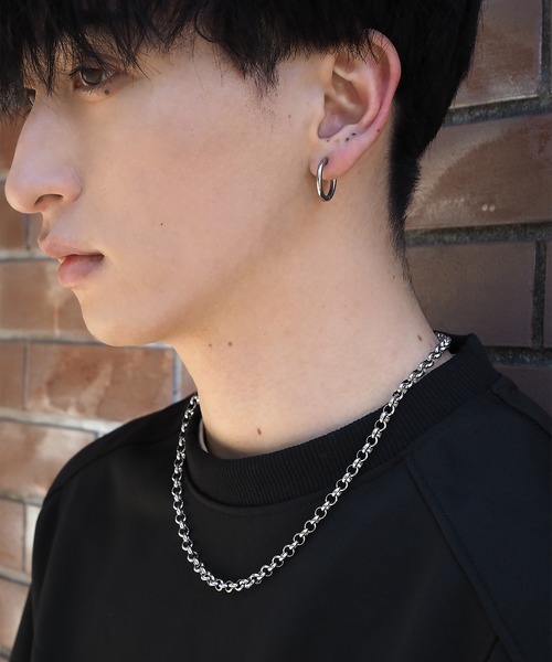 ロールチェーン　ネックレス SBG by 7JEWELRY ネックレス SBG ロールチェーンネックレス メンズ