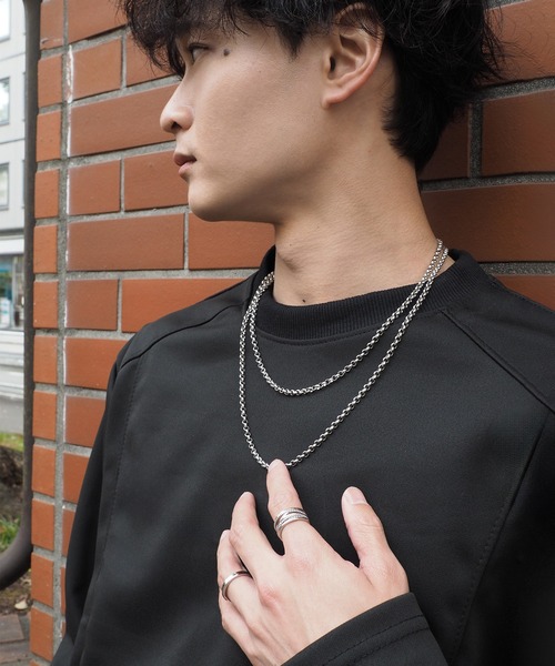SBG by 7JEWELRY ネックレス SBG ロールチェーンネックレス メンズ