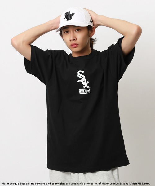 BACK TO THE FIELD tシャツ 「MLB」ロゴプリントTシャツ メンズ