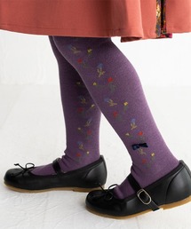 POMPKINS（ポプキンズ） タイツ 「POMPKINS/ポプキンズ」お花柄タイツ