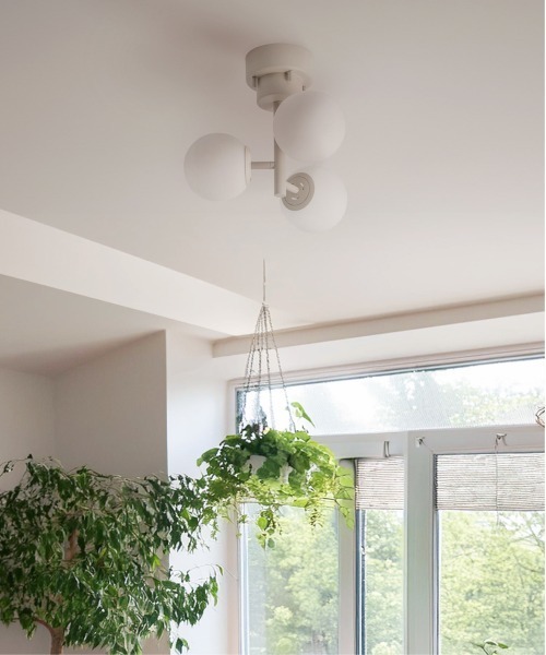 美品　BRID TINY GLASS CEILING LIGHT 3 TINY GLASS CEILING LIGHT 3（タイニー ガラス シーリングライト