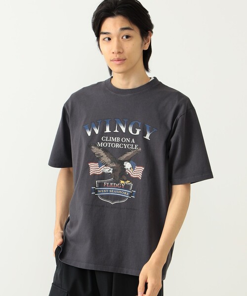 BEAMS HEART tシャツ ワイルド グラフィック Tシャツ(ユニ