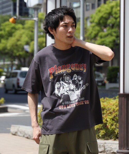 BEAMS HEART tシャツ ワイルド グラフィック Tシャツ(ユニ