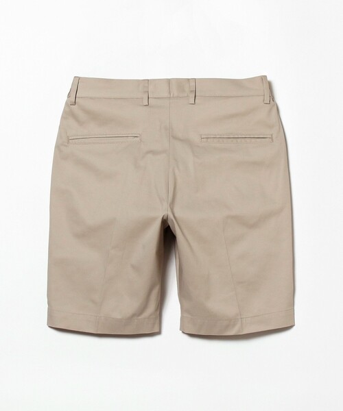 ハーフパンツ パンツ giabsarchivio / 別注 ストレッチコットン 1プリーツ ドローコードショーツ メンズの画像