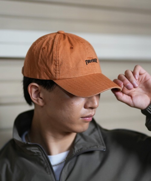 THRASHER キャップ 帽子 THRASHER/スラッシャー 6パネル 刺繍
