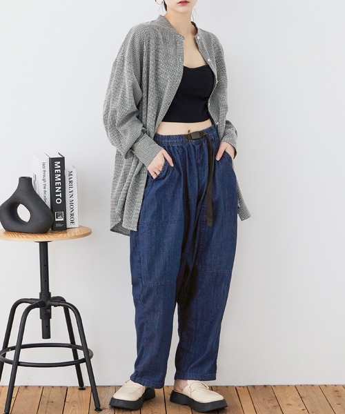 ☆韓国の人気☆【RIBBONBIT】☆Luna Denim Pants☆デニ.ム f371-1_1.jpg