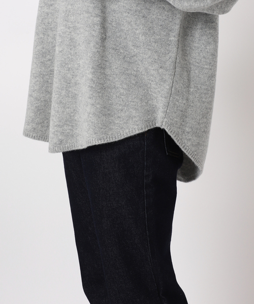 SLOBE IENA ニット SUPER GEELONG Vネックプルオーバー
