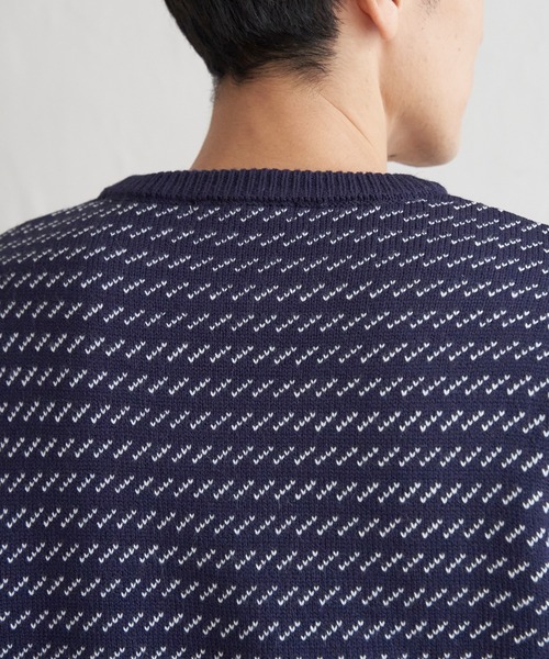 ikka（イッカ） セーター ニット バーズアイニット メンズ : ZOZOTOWN