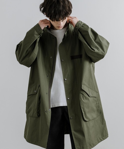 AP Studio アパルトモン系列 日本製 ライナー付き モッズコート カーキ AP Studio アパルトモン系列 日本製 ライナー付き モッズコート カーキ