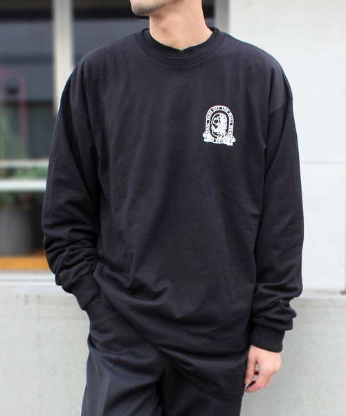 VANS mastermind スカルデザイン 長袖Tシャツ M VANSON × MASTERMIND WORLD BONE L/S TEE マスターマインド