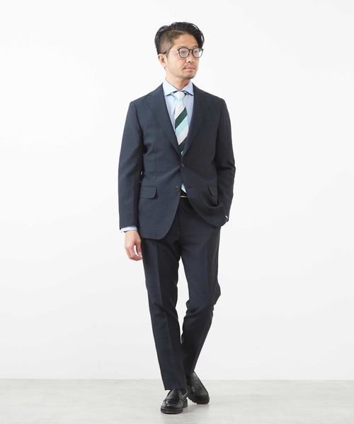 MEN'S MELROSE セレモニースーツ セットアップ 入学式 ウィンドペン