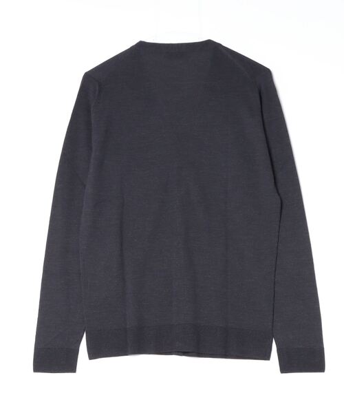 JOHN SMEDLEY カーディガン PETWORTH V NECK CARDIGAN STANDARD