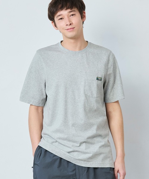 tシャツ ケアフリー・アンシュリンカブル・ティ、半袖ポケット付き　グラフィック ジャパン・フィット メンズ レディース | L.L.Bean | 16