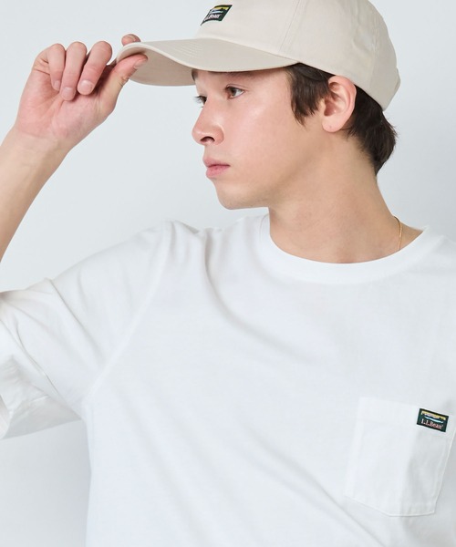 tシャツ ケアフリー・アンシュリンカブル・ティ、半袖ポケット付き　グラフィック ジャパン・フィット メンズ レディース | L.L.Bean | 09